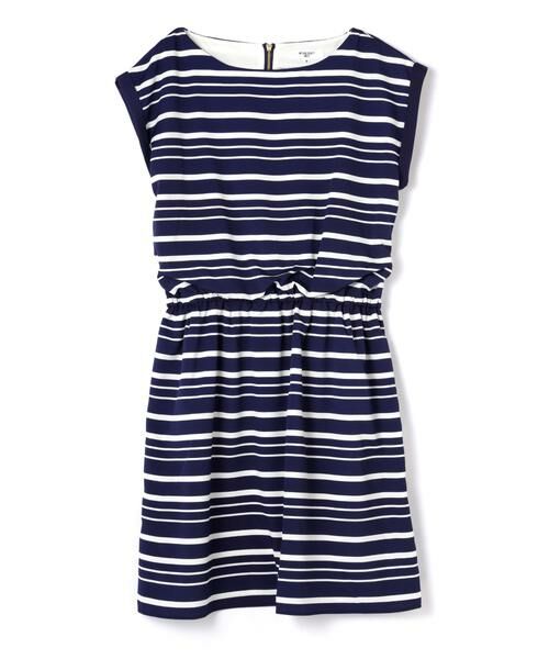 セール ランダムボーダーワンピース ワンピース Natural Beauty Basic ナチュラルビューティーベーシック ファッション通販 タカシマヤファッションスクエア