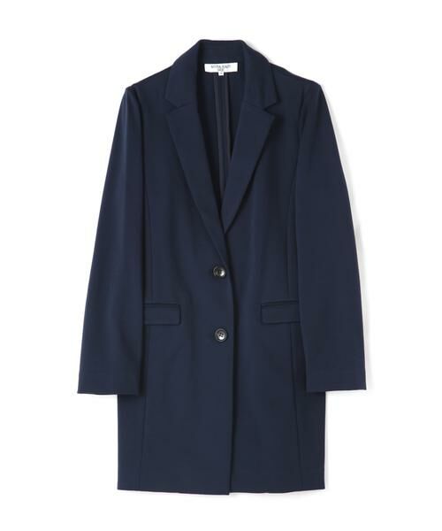 ＊＊NATURAL BEAUTY BASIC / ナチュラルビューティーベーシック アウター | スプリングチェスターコート（ネイビー）