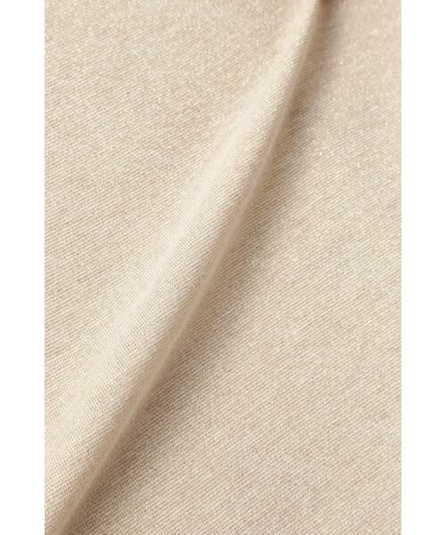 ＊＊NATURAL BEAUTY BASIC / ナチュラルビューティーベーシック カットソー | ラメフライスSSベアトップ | 詳細1