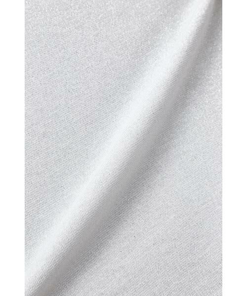 ＊＊NATURAL BEAUTY BASIC / ナチュラルビューティーベーシック カットソー | ラメフライスSSベアトップ | 詳細3