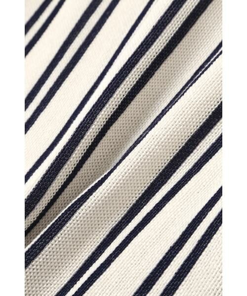 ＊＊NATURAL BEAUTY BASIC / ナチュラルビューティーベーシック カットソー | カノコストライプ半袖プルオーバー | 詳細9