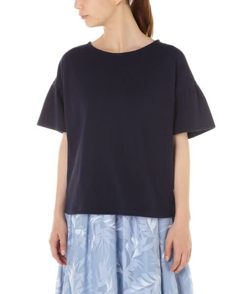 ＊＊NATURAL BEAUTY BASIC / ナチュラルビューティーベーシック カットソー | ボリュームスリーブ裏毛カットソー | 詳細3