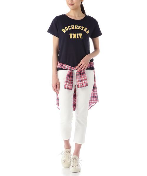 ＊＊NATURAL BEAUTY BASIC / ナチュラルビューティーベーシック カットソー | ロゴ裏毛 | 詳細2