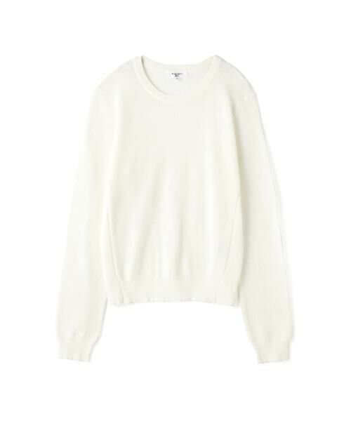 ＊＊NATURAL BEAUTY BASIC / ナチュラルビューティーベーシック ニット・セーター | カラーニット（ホワイト1）