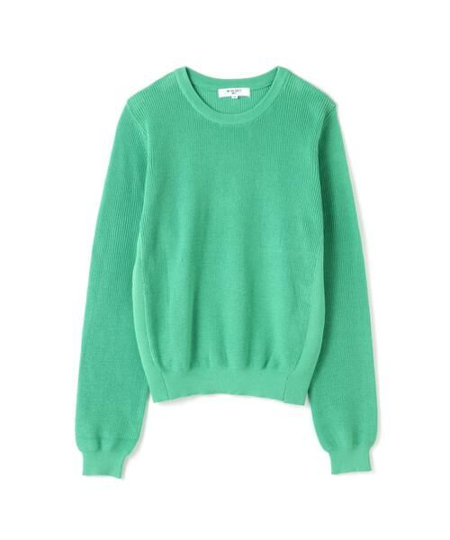 ＊＊NATURAL BEAUTY BASIC / ナチュラルビューティーベーシック ニット・セーター | カラーニット（グリーン）