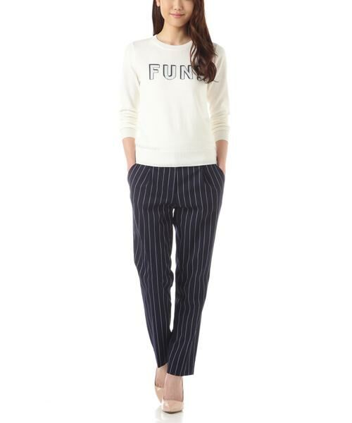 ＊＊NATURAL BEAUTY BASIC / ナチュラルビューティーベーシック ニット・セーター | インターシャニット | 詳細2