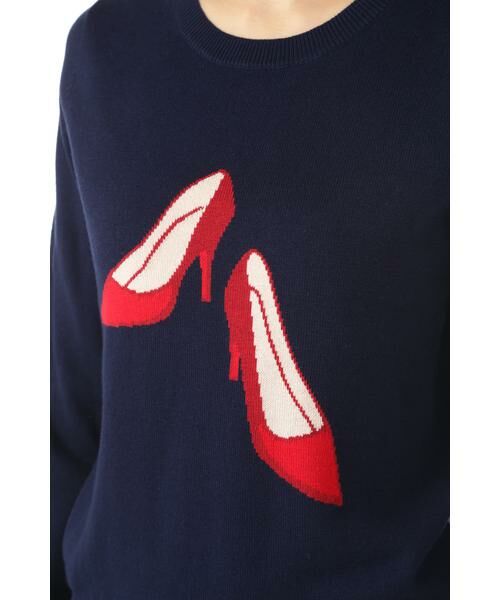 ＊＊NATURAL BEAUTY BASIC / ナチュラルビューティーベーシック ニット・セーター | インターシャニット | 詳細7