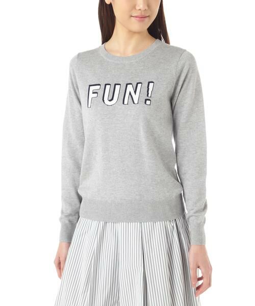 ＊＊NATURAL BEAUTY BASIC / ナチュラルビューティーベーシック ニット・セーター | インターシャニット | 詳細9