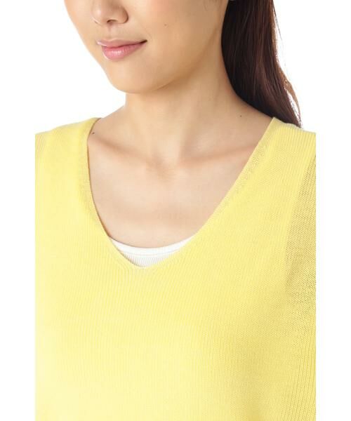 ＊＊NATURAL BEAUTY BASIC / ナチュラルビューティーベーシック ニット・セーター | インナーレイヤードニット | 詳細7