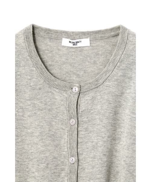 ＊＊NATURAL BEAUTY BASIC / ナチュラルビューティーベーシック カーディガン・ボレロ | ラウンドネックニットカーディガン | 詳細23