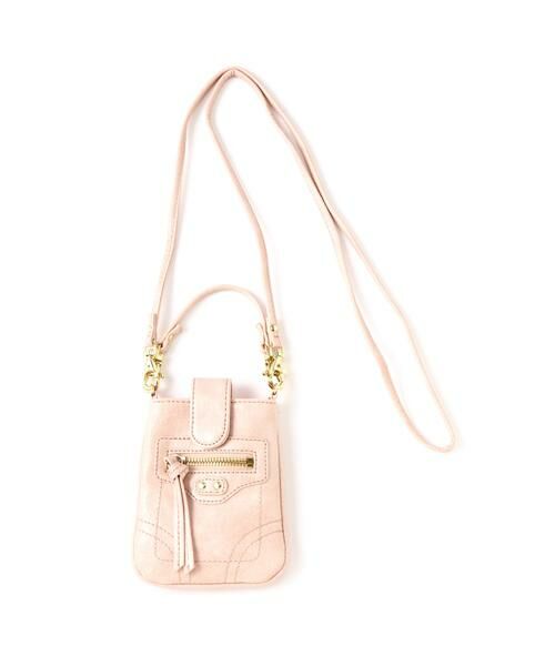 ＊＊NATURAL BEAUTY BASIC / ナチュラルビューティーベーシック ショルダーバッグ | SMAPOミニショルダーバック（ピンク）
