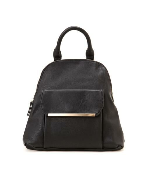 ＊＊NATURAL BEAUTY BASIC / ナチュラルビューティーベーシック バッグ | スクエアーポイントリュック（クロ）