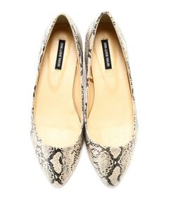 ポインテットフラットシューズ