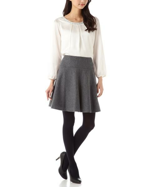 ＊＊NATURAL BEAUTY BASIC / ナチュラルビューティーベーシック シャツ・ブラウス | ビジューブラウス | 詳細2