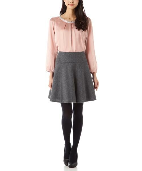 ＊＊NATURAL BEAUTY BASIC / ナチュラルビューティーベーシック シャツ・ブラウス | ビジューブラウス | 詳細5