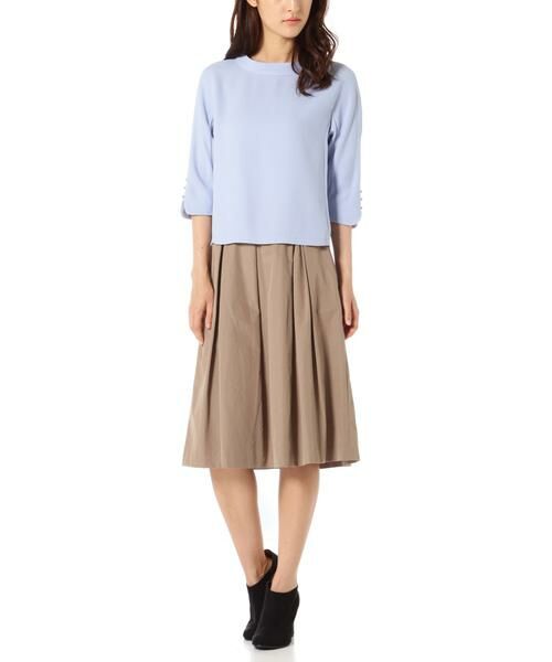 ＊＊NATURAL BEAUTY BASIC / ナチュラルビューティーベーシック シャツ・ブラウス | ７分袖ブラウス | 詳細1