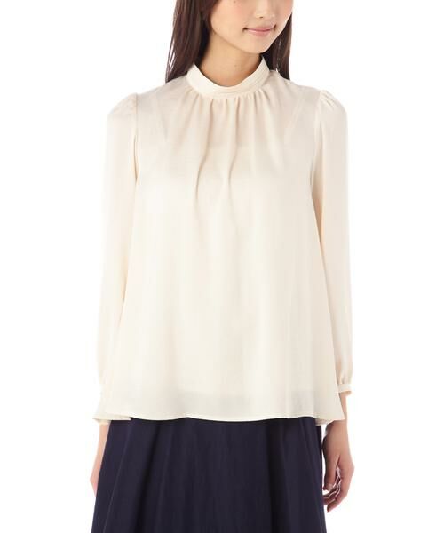 セール ハイネックブラウス シャツ ブラウス Natural Beauty Basic ナチュラルビューティーベーシック ファッション通販 タカシマヤファッションスクエア