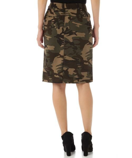 ＊＊NATURAL BEAUTY BASIC / ナチュラルビューティーベーシック スカート | 迷彩タイトスカート | 詳細2