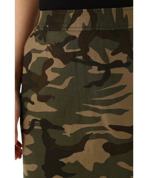 ＊＊NATURAL BEAUTY BASIC / ナチュラルビューティーベーシック スカート | 迷彩タイトスカート | 詳細4