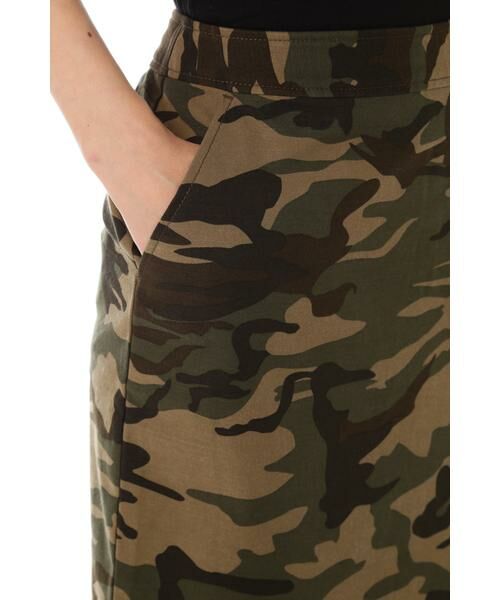 ＊＊NATURAL BEAUTY BASIC / ナチュラルビューティーベーシック スカート | 迷彩タイトスカート | 詳細5