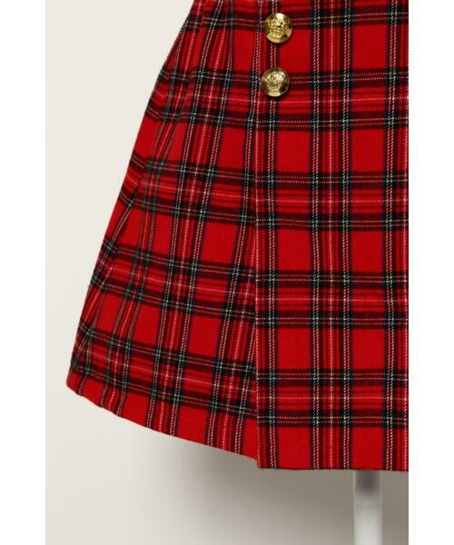 ＊＊NATURAL BEAUTY BASIC / ナチュラルビューティーベーシック ベビー・キッズウエア | タータンチェックミニスカート | 詳細7