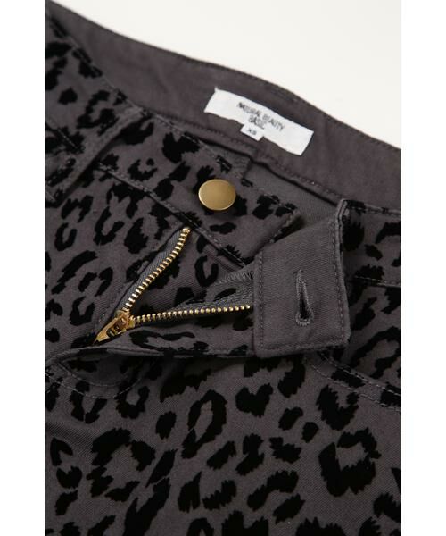 **NATURAL BEAUTY BASIC / ナチュラルビューティーベーシック パンツ | レオパードスキニーパンツ | 詳細8