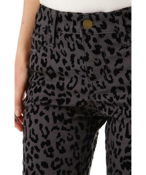 **NATURAL BEAUTY BASIC / ナチュラルビューティーベーシック パンツ | レオパードスキニーパンツ | 詳細5