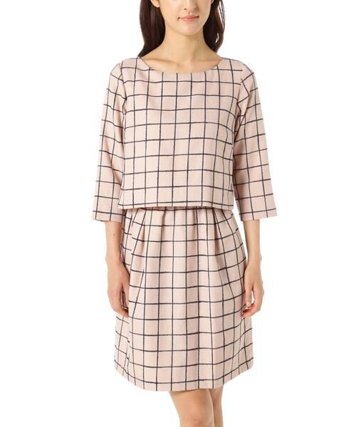 セール チェックワンピース ワンピース Natural Beauty Basic ナチュラルビューティーベーシック ファッション通販 タカシマヤファッションスクエア