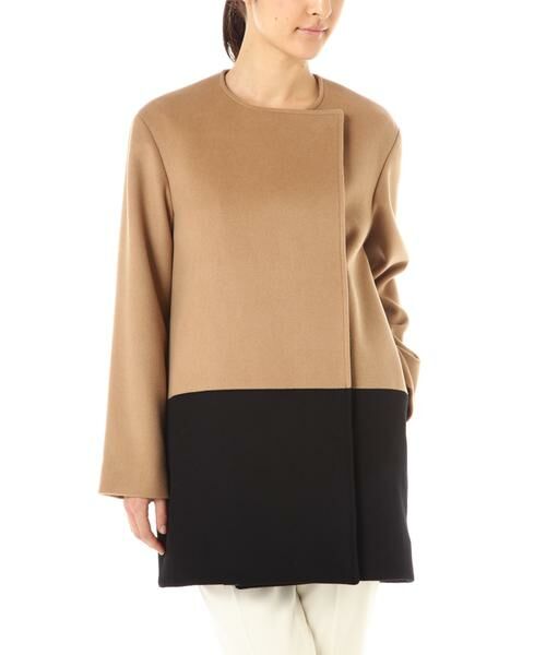 ＊＊NATURAL BEAUTY BASIC / ナチュラルビューティーベーシック アウター | ノーカラーコート | 詳細1