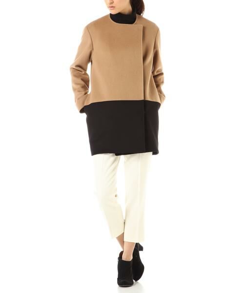 ＊＊NATURAL BEAUTY BASIC / ナチュラルビューティーベーシック アウター | ノーカラーコート | 詳細2