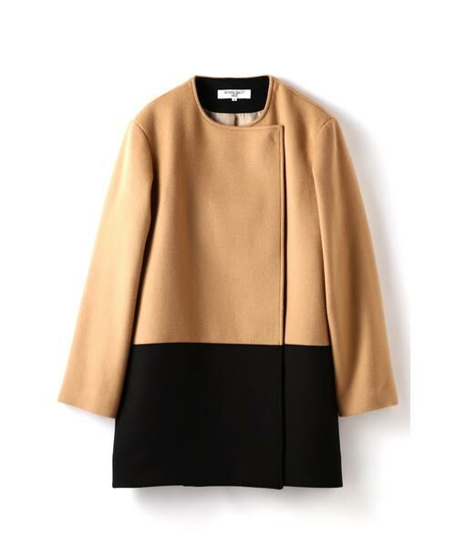 ＊＊NATURAL BEAUTY BASIC / ナチュラルビューティーベーシック アウター | ノーカラーコート（ベージュ1）