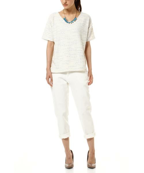 ＊＊NATURAL BEAUTY BASIC / ナチュラルビューティーベーシック カットソー | スラブ調カットソー | 詳細1