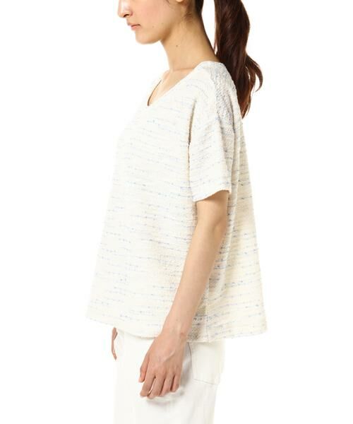 ＊＊NATURAL BEAUTY BASIC / ナチュラルビューティーベーシック カットソー | スラブ調カットソー | 詳細3