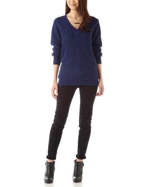 ＊＊NATURAL BEAUTY BASIC / ナチュラルビューティーベーシック ニット・セーター | Vネックニット | 詳細2