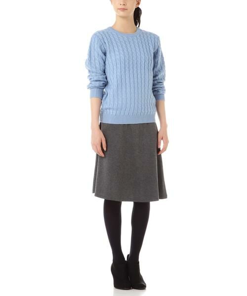 ＊＊NATURAL BEAUTY BASIC / ナチュラルビューティーベーシック ニット・セーター | ケーブルニット | 詳細1