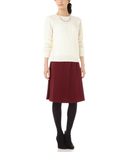 ＊＊NATURAL BEAUTY BASIC / ナチュラルビューティーベーシック ニット・セーター | ケーブルニット | 詳細2