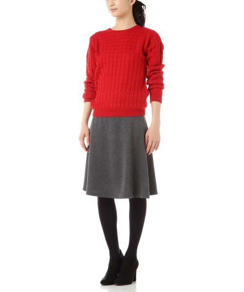 ＊＊NATURAL BEAUTY BASIC / ナチュラルビューティーベーシック ニット・セーター | ケーブルニット | 詳細3