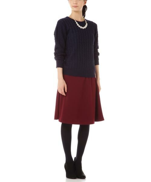 ＊＊NATURAL BEAUTY BASIC / ナチュラルビューティーベーシック ニット・セーター | ケーブルニット | 詳細4