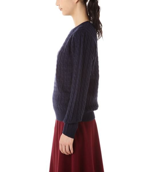 ＊＊NATURAL BEAUTY BASIC / ナチュラルビューティーベーシック ニット・セーター | ケーブルニット | 詳細6