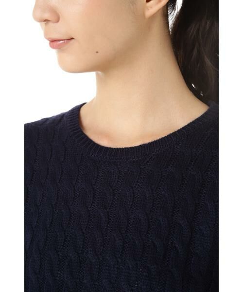 ＊＊NATURAL BEAUTY BASIC / ナチュラルビューティーベーシック ニット・セーター | ケーブルニット | 詳細7