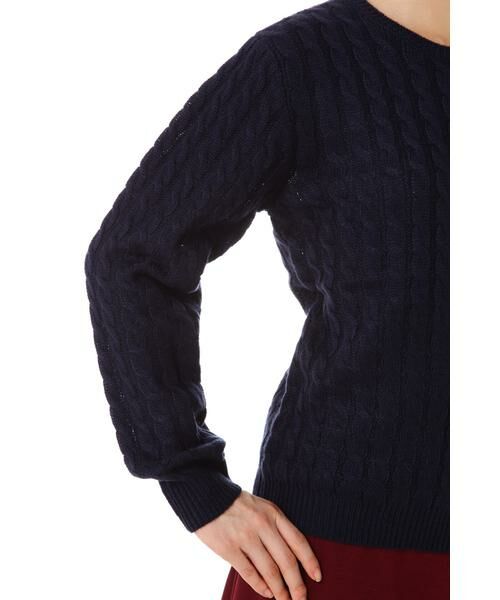 ＊＊NATURAL BEAUTY BASIC / ナチュラルビューティーベーシック ニット・セーター | ケーブルニット | 詳細8