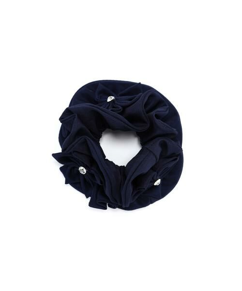 ＊＊NATURAL BEAUTY BASIC / ナチュラルビューティーベーシック 服飾小物 | シュシュ（ネイビー）