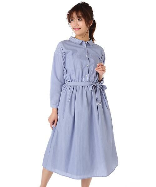 セール 抜け襟ベルテッドワンピース ワンピース Natural Beauty Basic ナチュラルビューティーベーシック ファッション通販 タカシマヤファッションスクエア