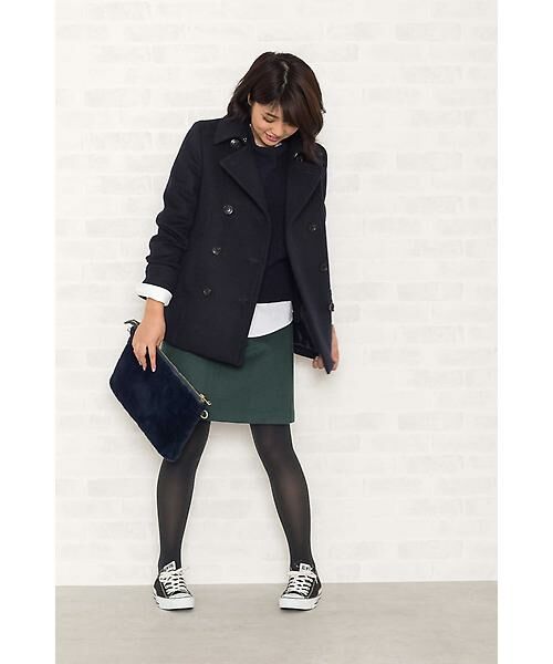 セール ソフトメルトンpコート ブルゾン Natural Beauty Basic ナチュラルビューティーベーシック ファッション通販 タカシマヤファッションスクエア