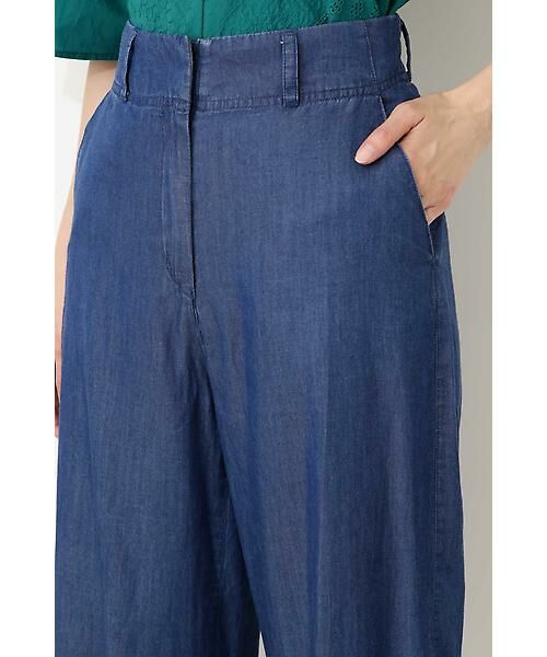 ウォッシャブル コットンテンセルワイドパンツ パンツ Natural Beauty Basic ナチュラルビューティーベーシック ファッション通販 タカシマヤファッションスクエア