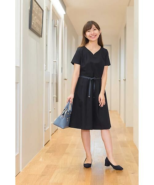 ハートネックフィット フレアワンピース ワンピース Natural Beauty Basic ナチュラルビューティーベーシック ファッション通販 タカシマヤファッションスクエア