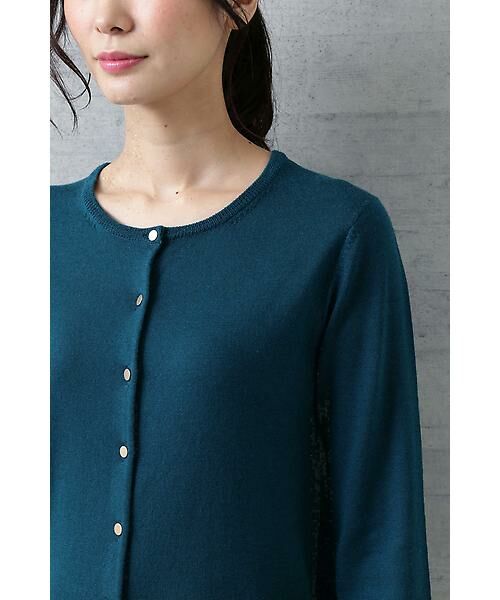 Very 10月号掲載 14gイタリーベーシックニット カーディガン カーディガン ボレロ Natural Beauty Basic ナチュラルビューティーベーシック ファッション通販 タカシマヤファッションスクエア