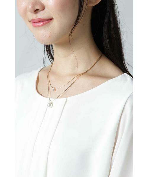 2wayショートネックレス ネックレス ペンダント チョーカー Natural Beauty Basic ナチュラルビューティーベーシック ファッション通販 タカシマヤファッションスクエア