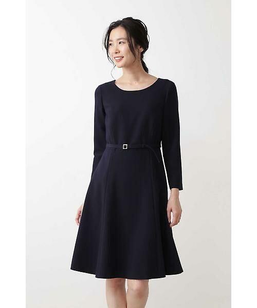 ウォッシャブル ジョーゼットフィット フレアワンピース ワンピース Natural Beauty Basic ナチュラルビューティーベーシック ファッション通販 タカシマヤファッションスクエア