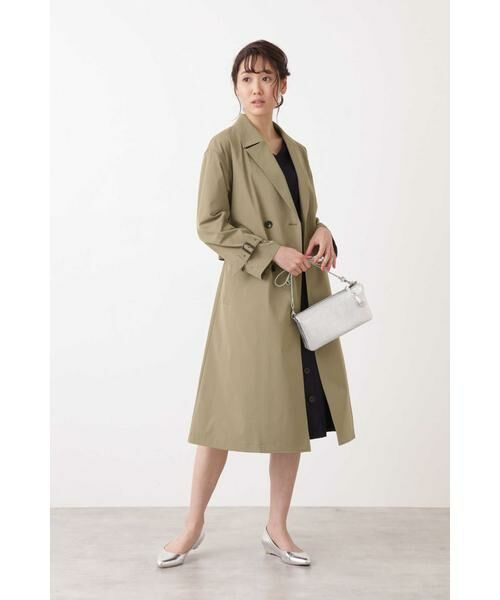 セール Andgirl 3月号掲載 Solo Texビッグトレンチ アウター Natural Beauty Basic ナチュラルビューティーベーシック ファッション通販 タカシマヤファッションスクエア